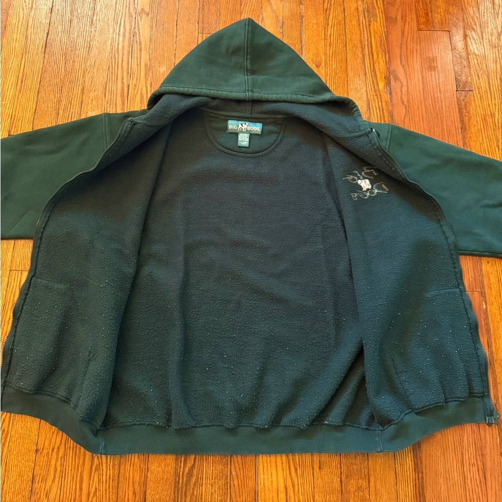 90’s Big Dogs Vintage Zip Up Hoodie - Picture 7 of 12